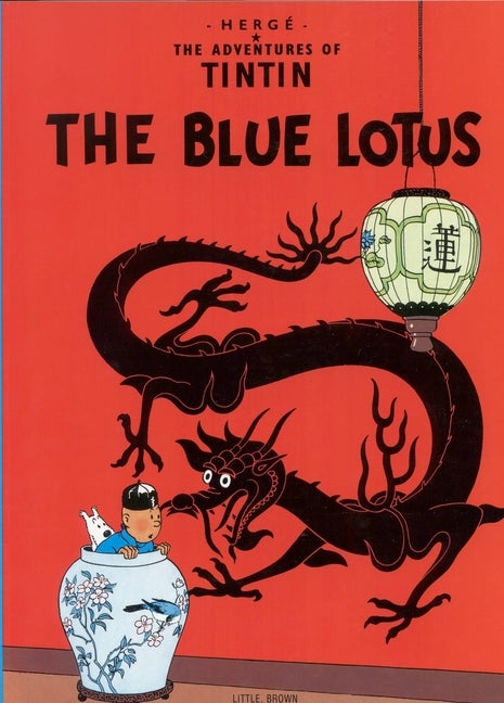 Item #1366 The Blue Lotus (The Adventures of Tintin). Herg&eacute