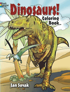 Item #17350 Dinosaurs! Coloring Book. Jan Sovak