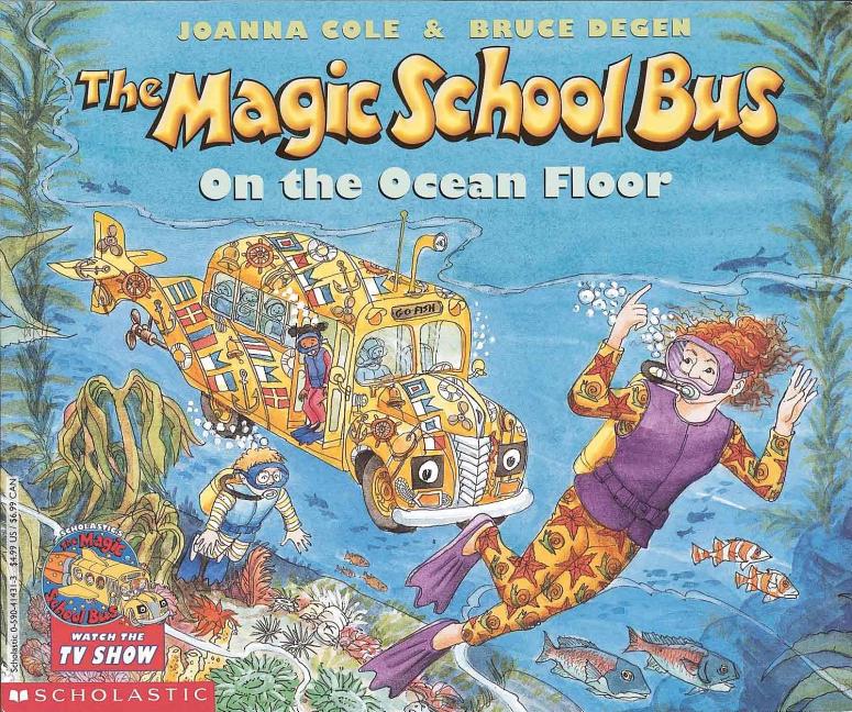 Item #22420 Magic School Bus on the Ocean Floor. Joanna Cole