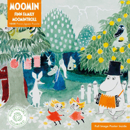 Item #23997 Adult Sustainable Jigsaw Puzzle Moomin: Finn Family Moomintroll: 1000-pieces....
