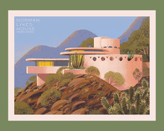 Item #17231 Frank Lloyd Wright Collection: Norman Lykes House: Officially Licensed Jigsaw Puzzle...