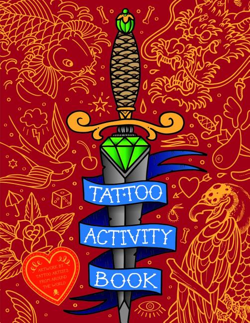 Item #144 Tattoo Activity Book. Magnus Frederiksen, Ebba, Cronstedt